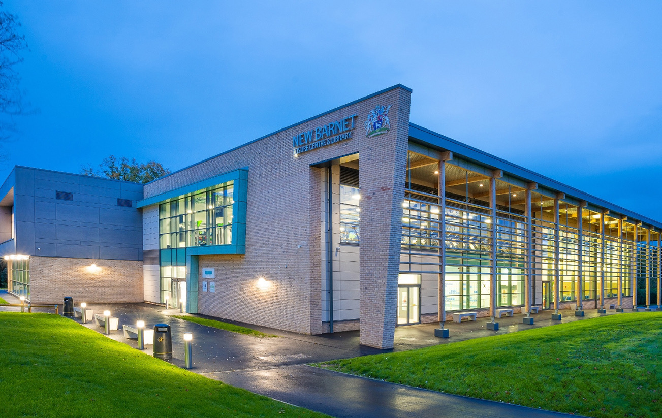 Barnet leisure centre exterior