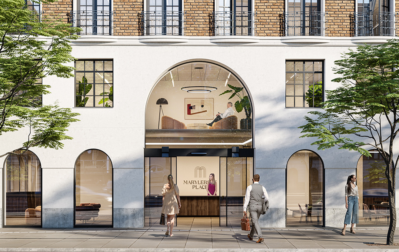 Marylebone House entrance