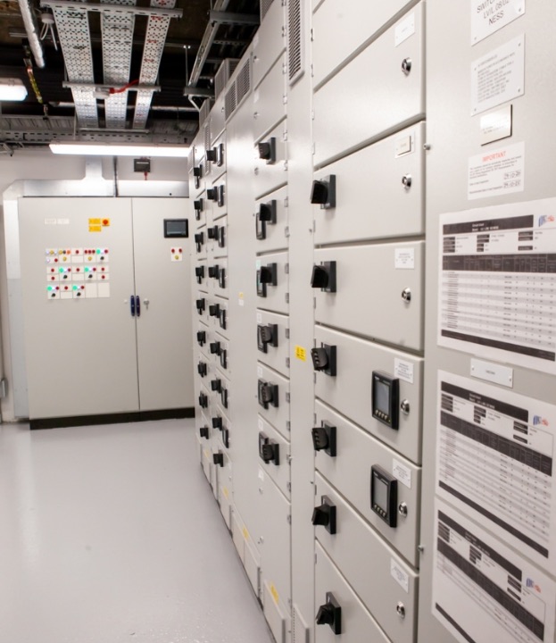 LV switchgear installation